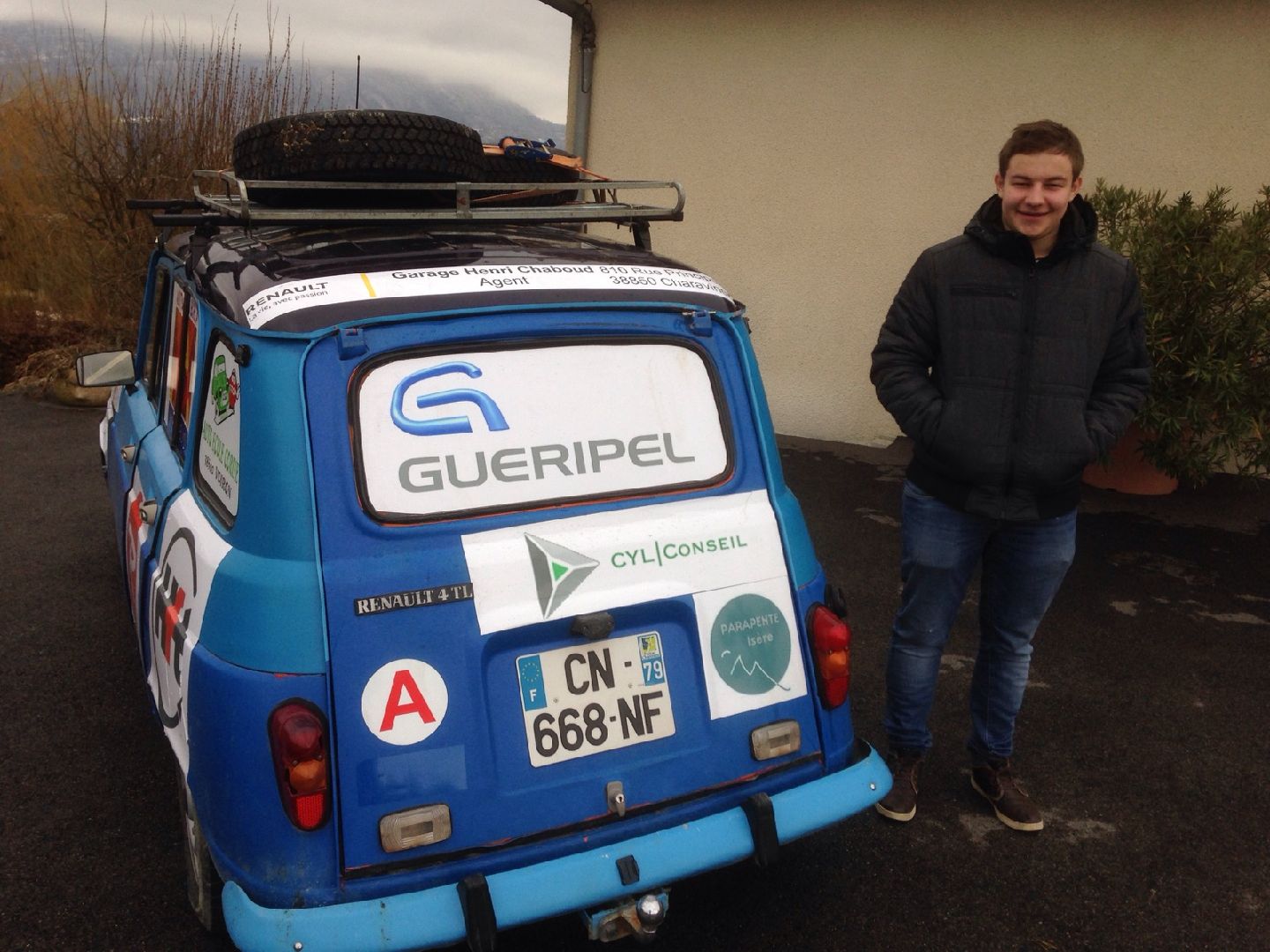 GUERIPEL sponsorise l’équipage 1374 du 4L Trophy 2018